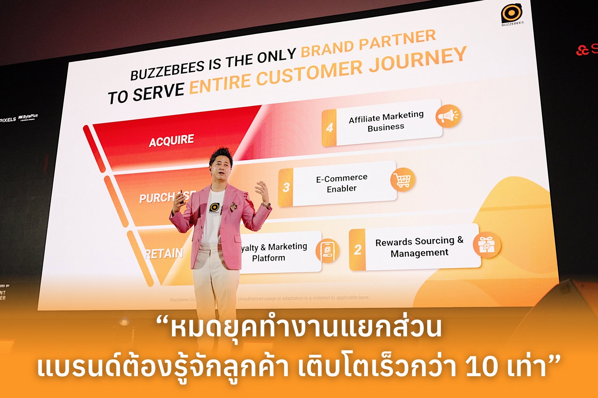 Michael Chen CEO BUZZEBEES แชร์กลยุทธ์ Unified Ecosystem เปลี่ยน Digital Ads สู่ยอดขายจริงในงาน MarTech Expo 2026