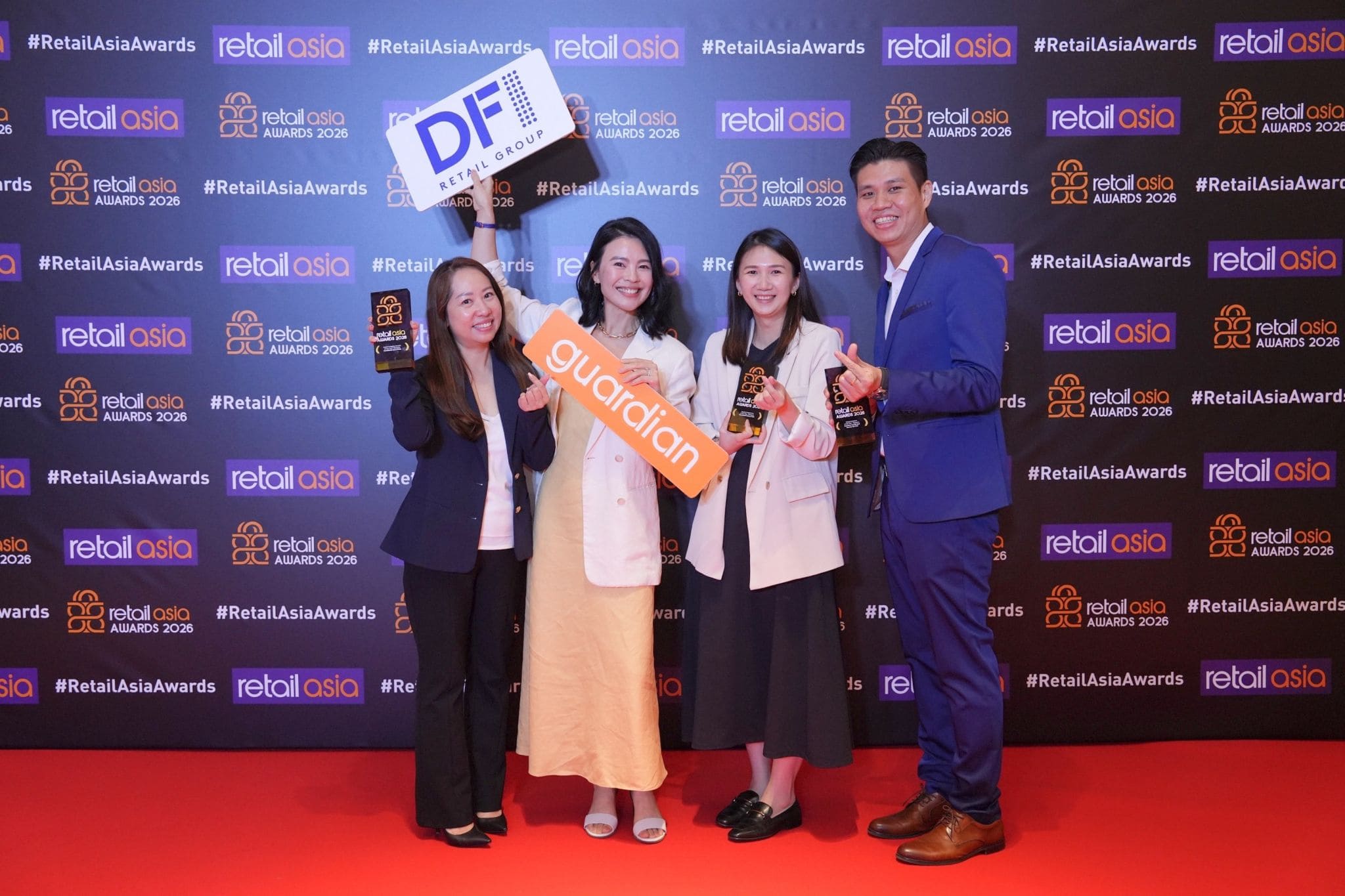 MYguardian Rewards ของ guardian Malaysia และ BUZZEBEES กับรางวัล Loyalty Programme of the Year – Malaysia จาก Retail Asia Awards 2026