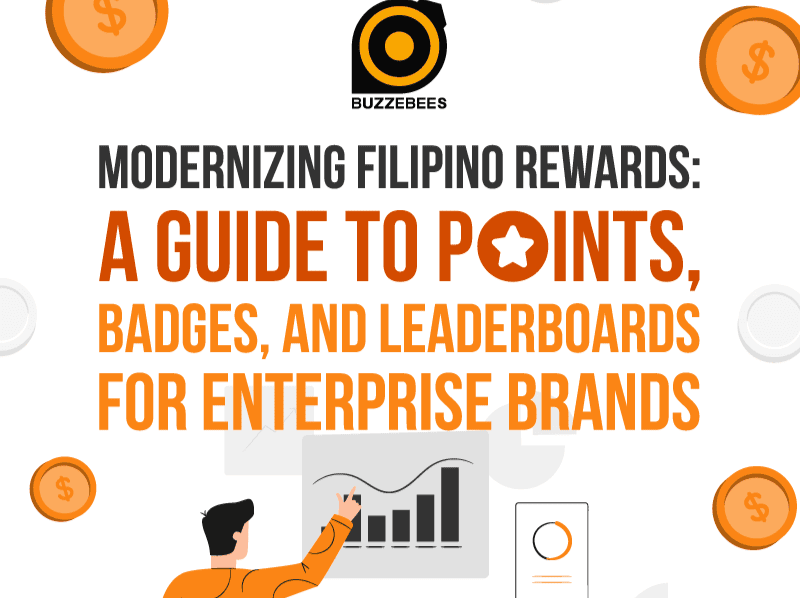 Gamification in loyalty programs with points, badges, and leaderboards