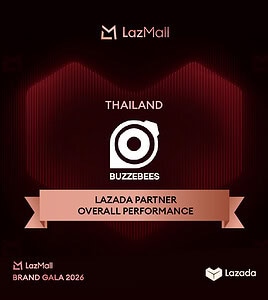 BUZZEBEES รับรางวัลชนะเลิศ 2026 The Winner Thailand Lazada Partner - Overall Performance Award ต่อเนื่อง 3 ปีซ้อน
